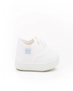 Made in Spain EU20-EU29 Classic Canvas shoes Non Slip Rubber White 
